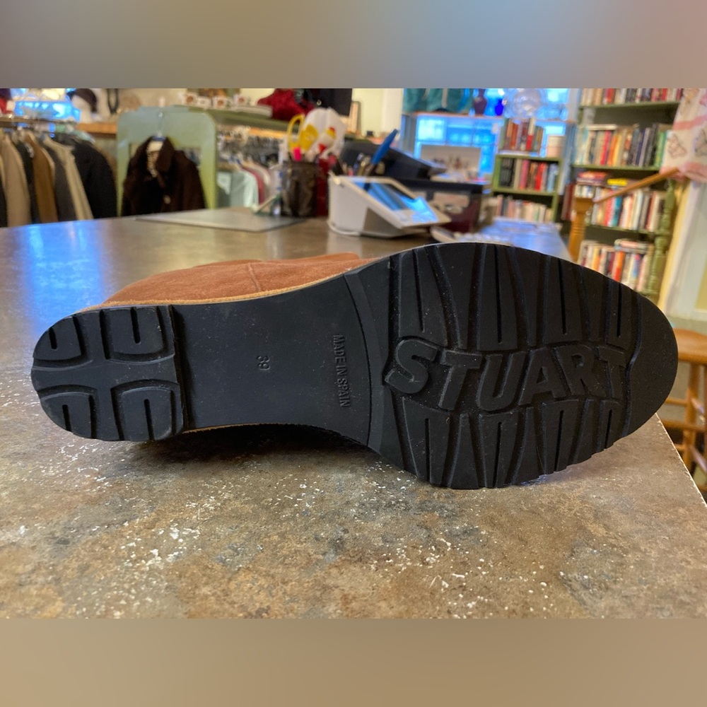 Stuart Weizman Brown Suede Booties - image 3